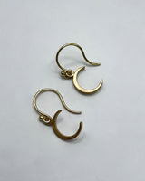 Carla Caruso Sliver Moon Earrings
