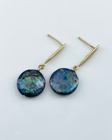 Julie Cohn Grain & Coin Pearl Earrings