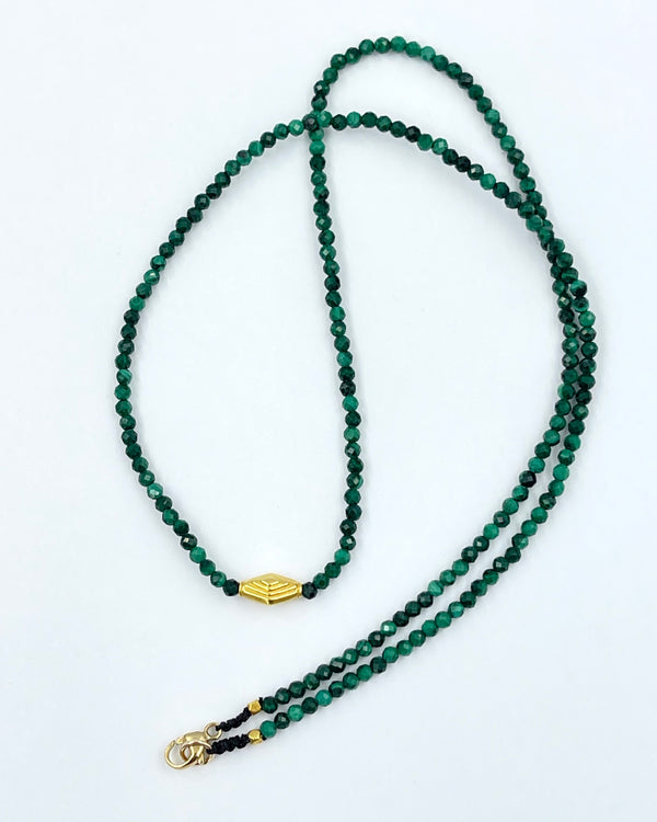 Margaret Solow Malachite Necklace