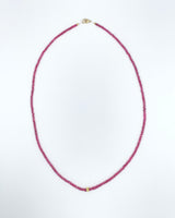 Margaret Solow Pink Spinel Necklace