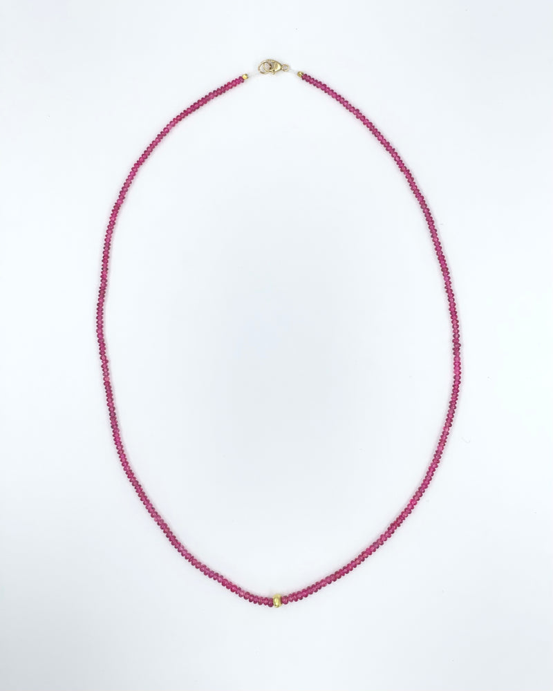 Margaret Solow Pink Spinel Necklace