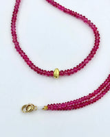 Margaret Solow Pink Spinel Necklace