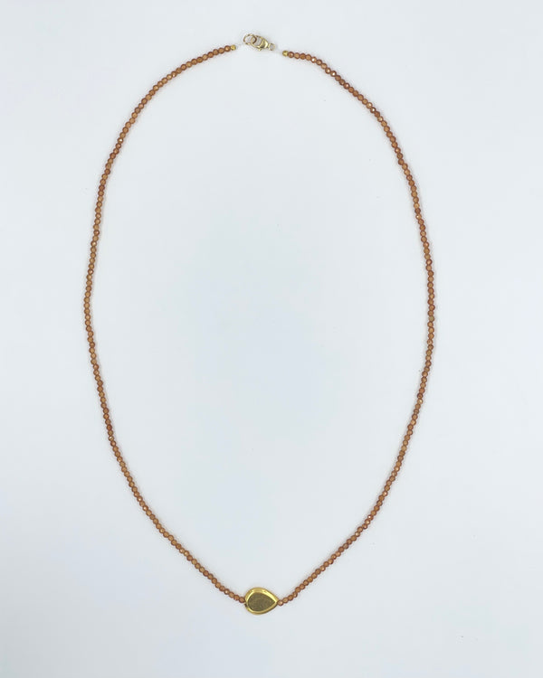 Margaret Solow Hessonite Garnet Necklace