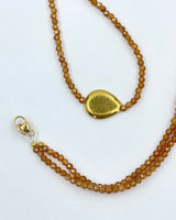 Margaret Solow Hessonite Garnet Necklace