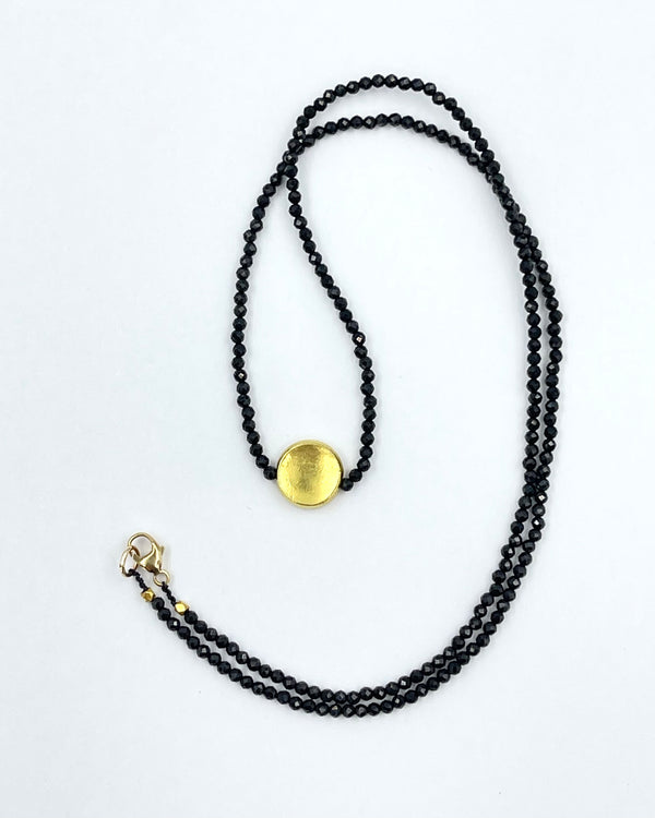 Margaret Solow Black Spinel Necklace