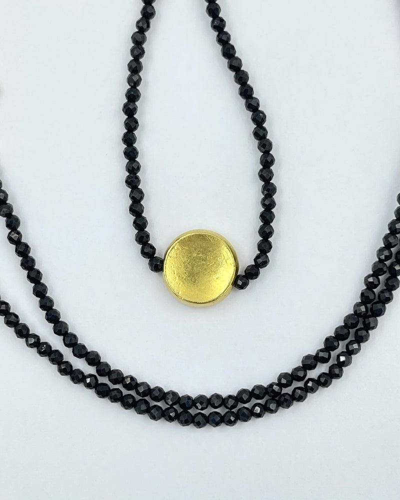 Margaret Solow Black Spinel Necklace