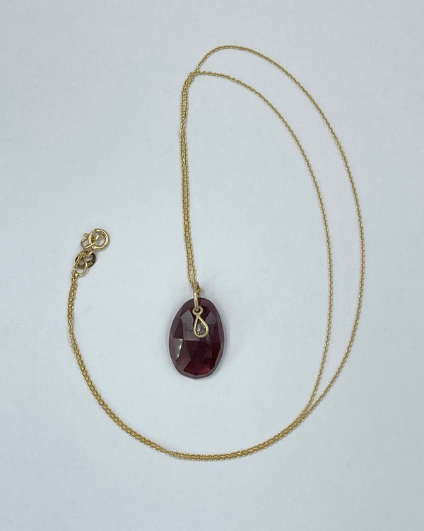 Margaret Solow Tourmaline Quartz & Diamond Necklace