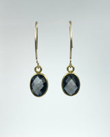 Margaret Solow London Blue Topaz Earrings
