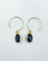 Margaret Solow London Blue Topaz Earrings