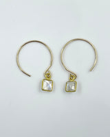 Margaret Solow Rainbow Moonstone Earrings