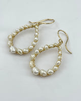 Dana Kellin Pearl Teardrop Earrings