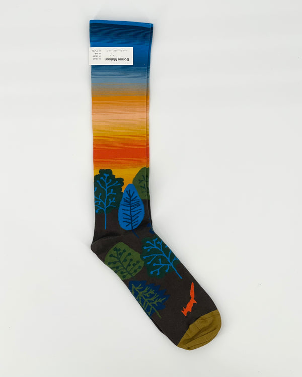 Aurora-Multicolor Women's Knee-High Socks