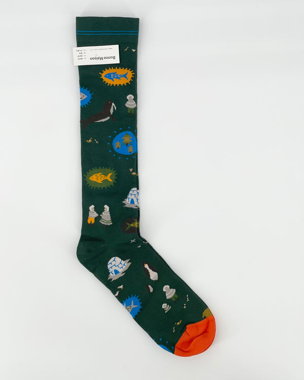Inuit Spirit-Forest Women's Knee-High Socks