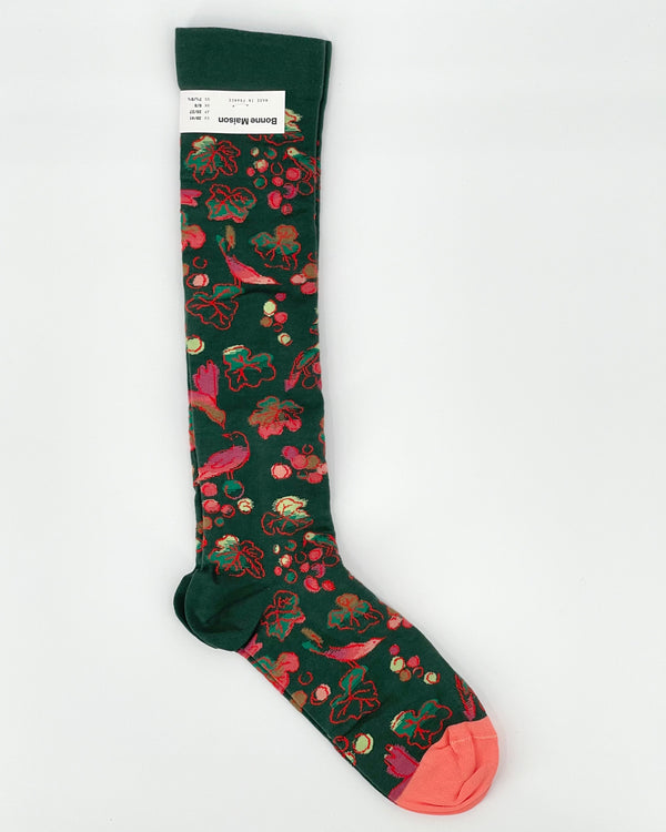Forest-Grapes Women's Knee-High Socks