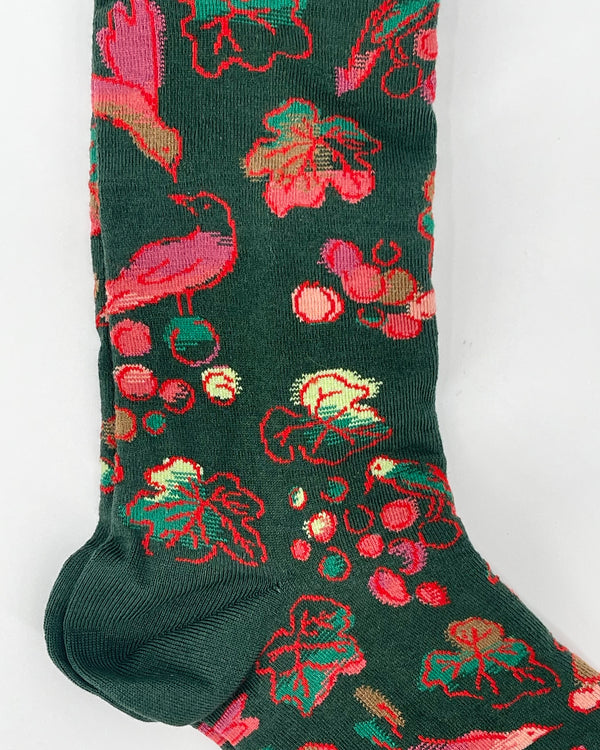 Forest-Grapes Women's Knee-High Socks
