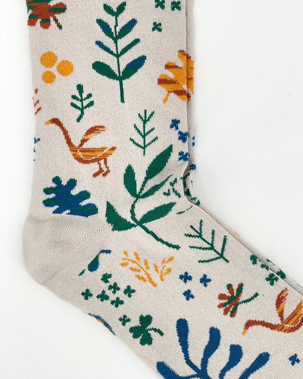 Sowing-Light Grey Women's Socks