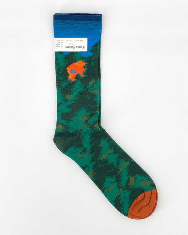 Forest House Socks
