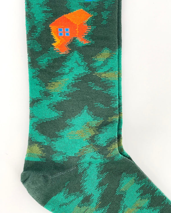Forest House Socks