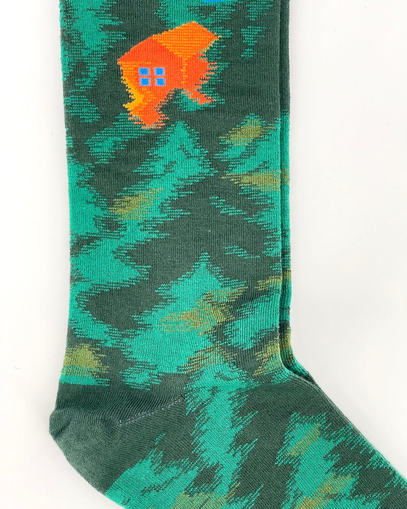 Forest House Socks