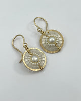 Dana Kellin Shell Mix Drop Earrings