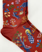 Forest Floor-Sepia Women's Socks