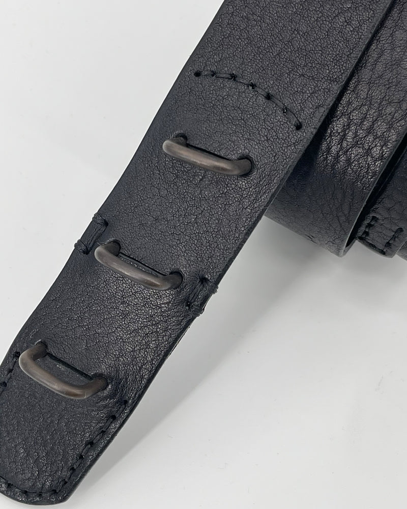 Johnny Farah Contour Belt, Black