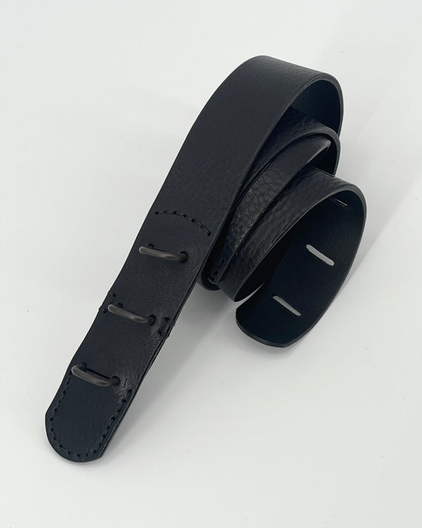 Johnny Farah Contour Belt, Black