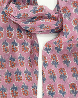 Block Printed Cotton Scarves