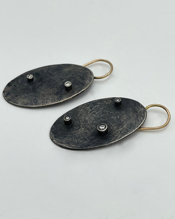 Biba Schutz Oval Earrings