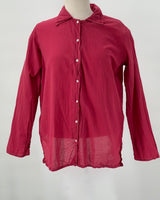 Scarlet Button Shirt