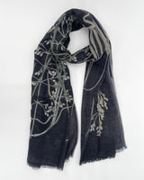 Foliage Wool & Cashmere Scarf
