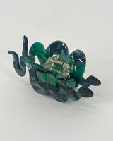 Hand Painted Mini Snake Cat Claw Hair Clip