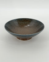 Blue Sand Crackle Bowl
