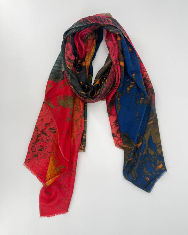 Wool Fast Brush Scarf