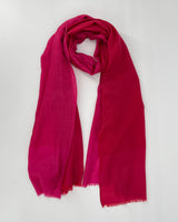 Wool Woven Semi Block Scarf