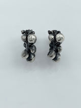 TenThousandThings Molten Cluster Hoop Earrings