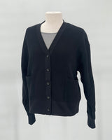 Cotton Brushed Fleece Cardigan