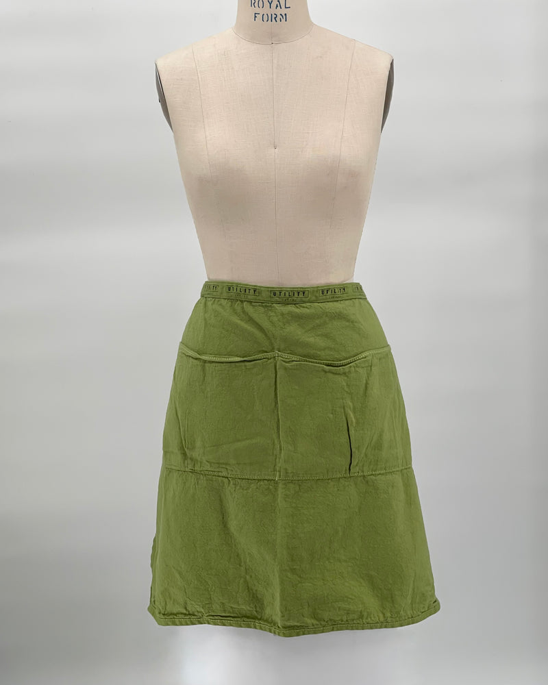 Cotton Canvas Half Apron