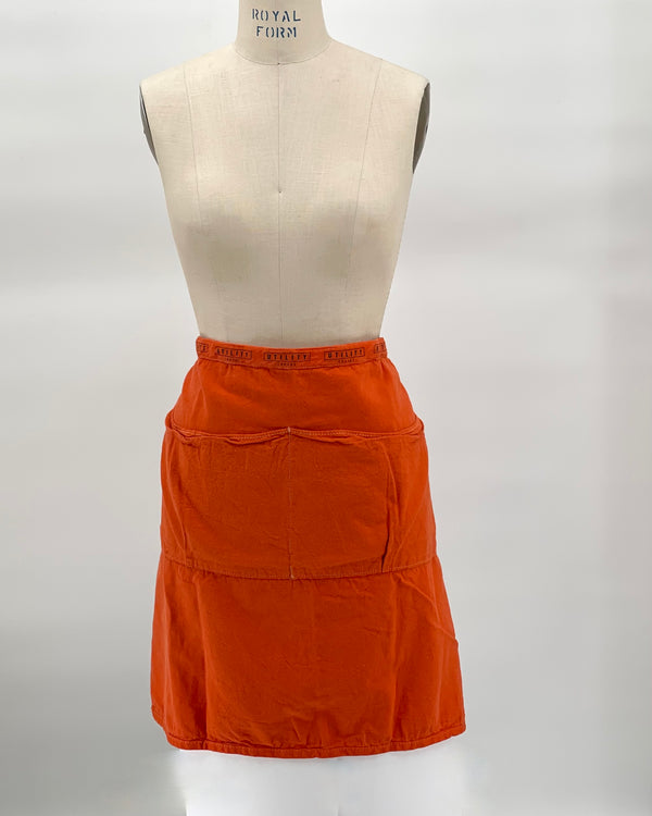 Cotton Canvas Half Apron