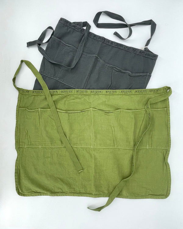 Cotton Canvas Half Apron