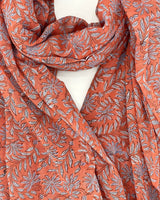 Block Printed Cotton Scarves