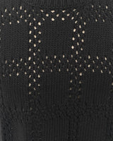 Florence Grid Tee, Jet