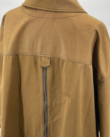 Basco Chino Cotton Coat, Camel