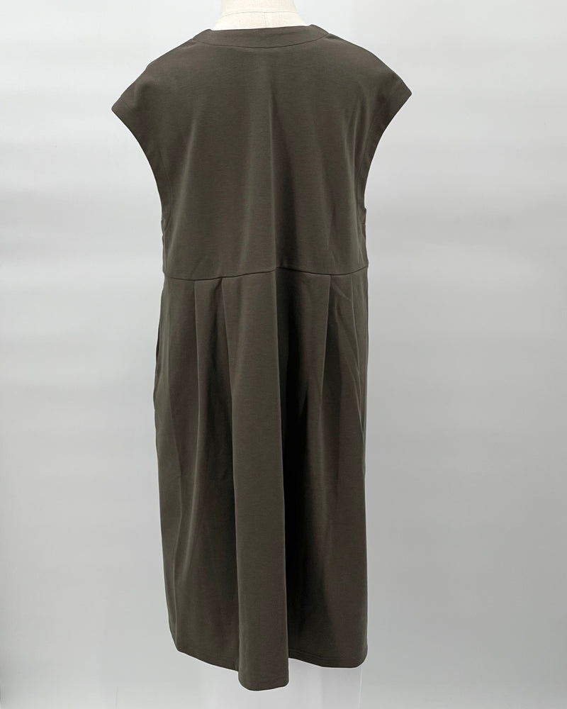 Basco Dress, Khaki