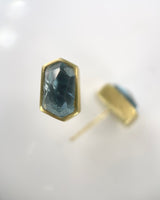 Heather Guidero Aquamarine Stud Earrings
