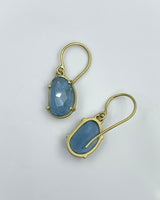 Heather Guidero Aquamarine Drop Earrings
