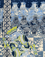 The King's Secret Shawl, Mixed Green