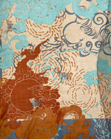 The North Wind and the Sun Shawl, Mix Green