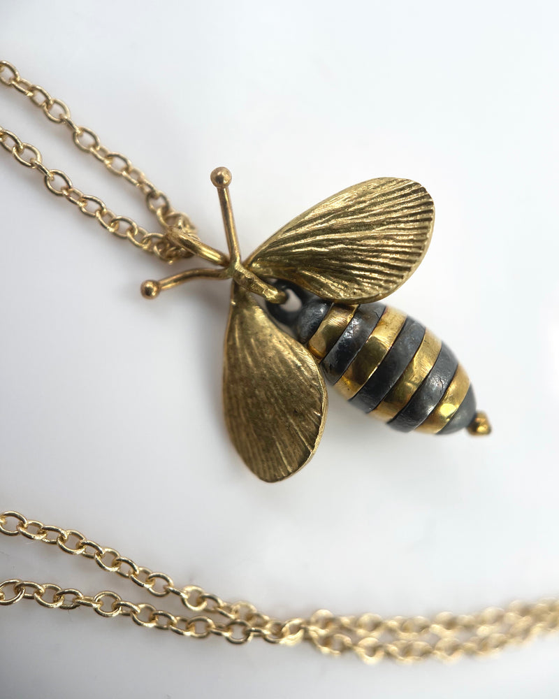Annette Ferdinandsen Gold Bee Pendant
