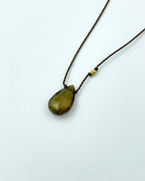 Margaret Solow Tourmaline & 18 kt. Bead Necklace *